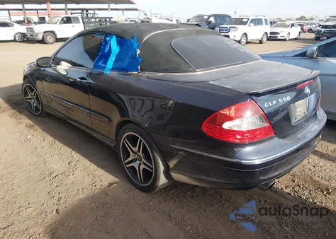 2007 Mercedes-Benz Clk 550 из США, поврежденный, VIN WDBTK72F27T076859